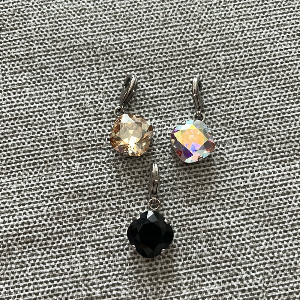 Sabika clip on pendants - price is for all 3 pendants!